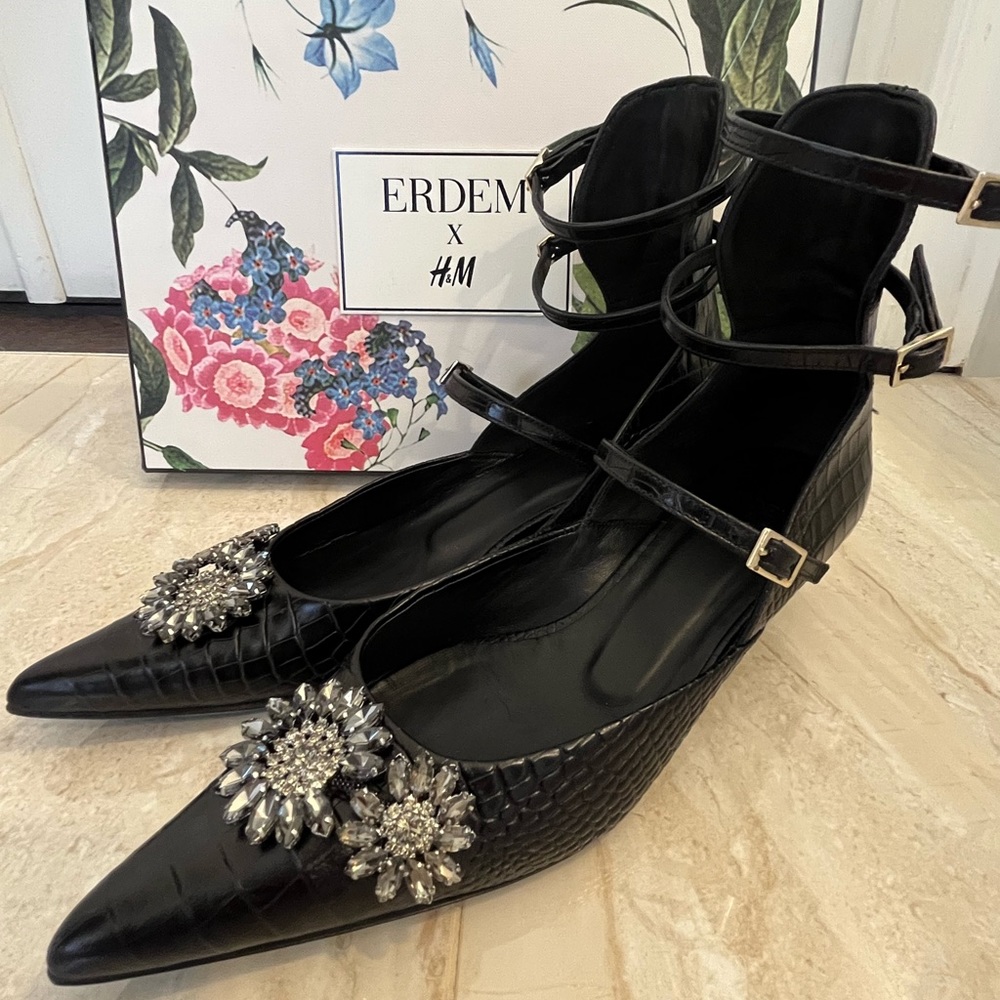 ERDEM x H&M 2019 Kitten Heels